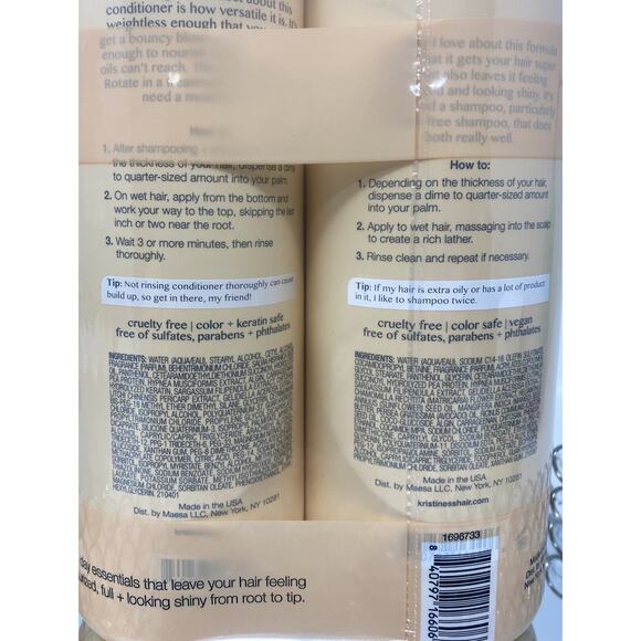 Kristin Ess The One Signature Shampoo & Conditioner Liter Set 28 fl. oz. Each - Picture 5 of 5